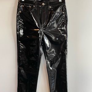 Rag & Bone patent leather skinny pants